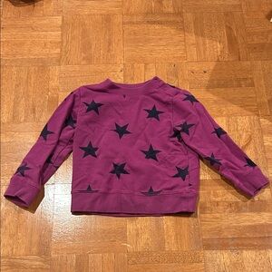 Primary Purple Star Sweatshirt